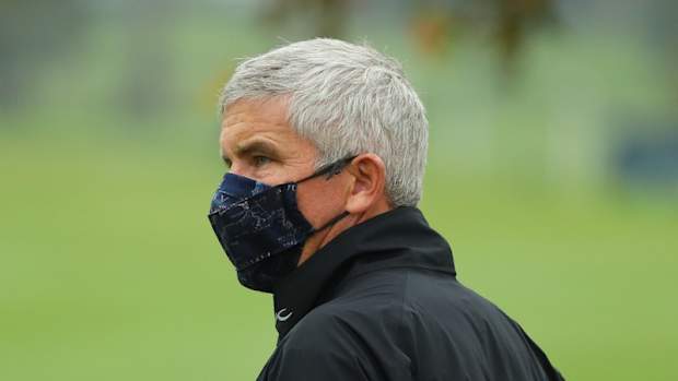 PGA Tour commissioner Jay Monahan at 2020 PGA Championship